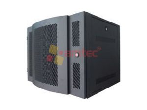 AMTEC C-CLASS Wall Mount 9U, curver perforated door